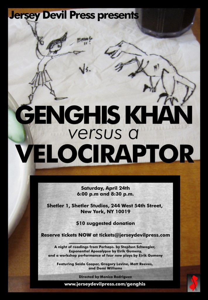 Genghis Khan Versus a Velociraptor