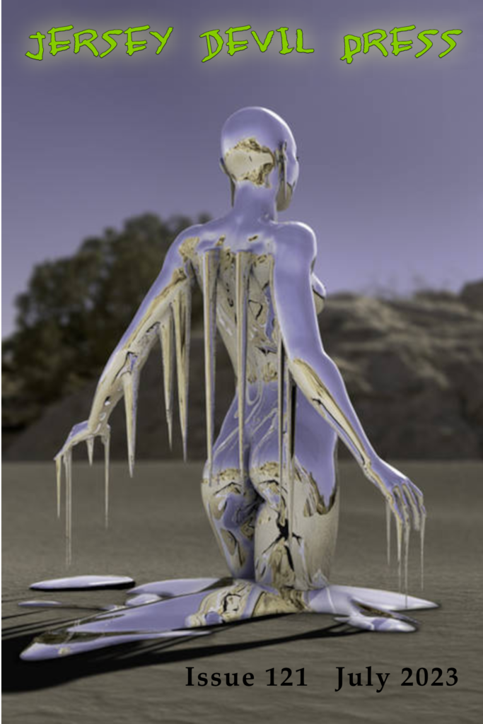 cover image of liquid person  melting in outdoor setting